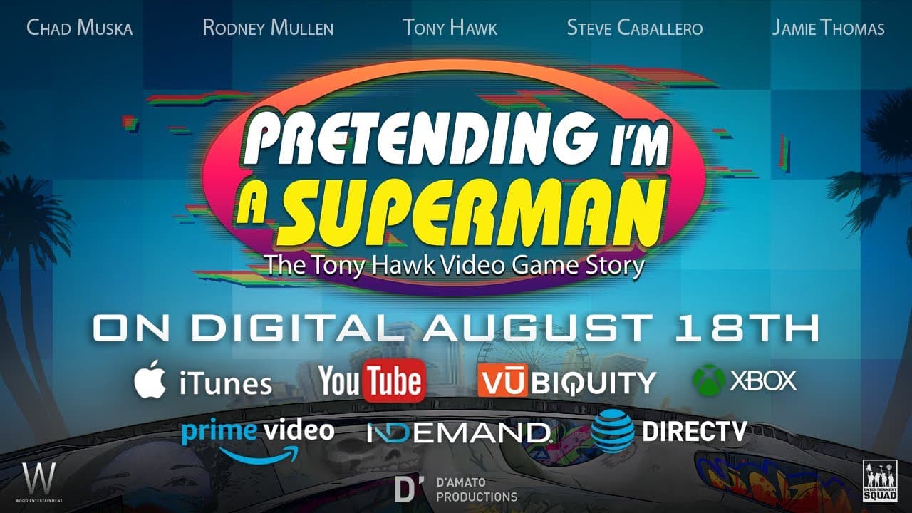 Pretending I'm a Superman: The Tony Hawk Video Game Story trailer thumbnail