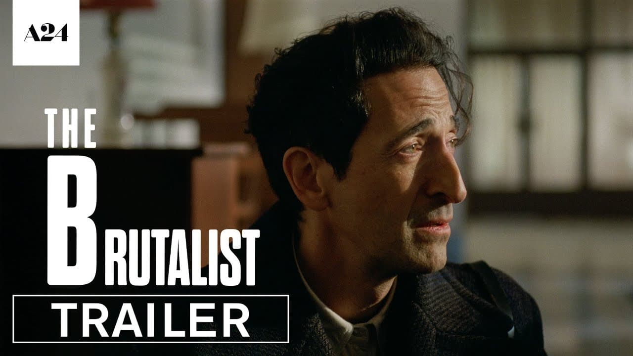 The Brutalist trailer thumbnail